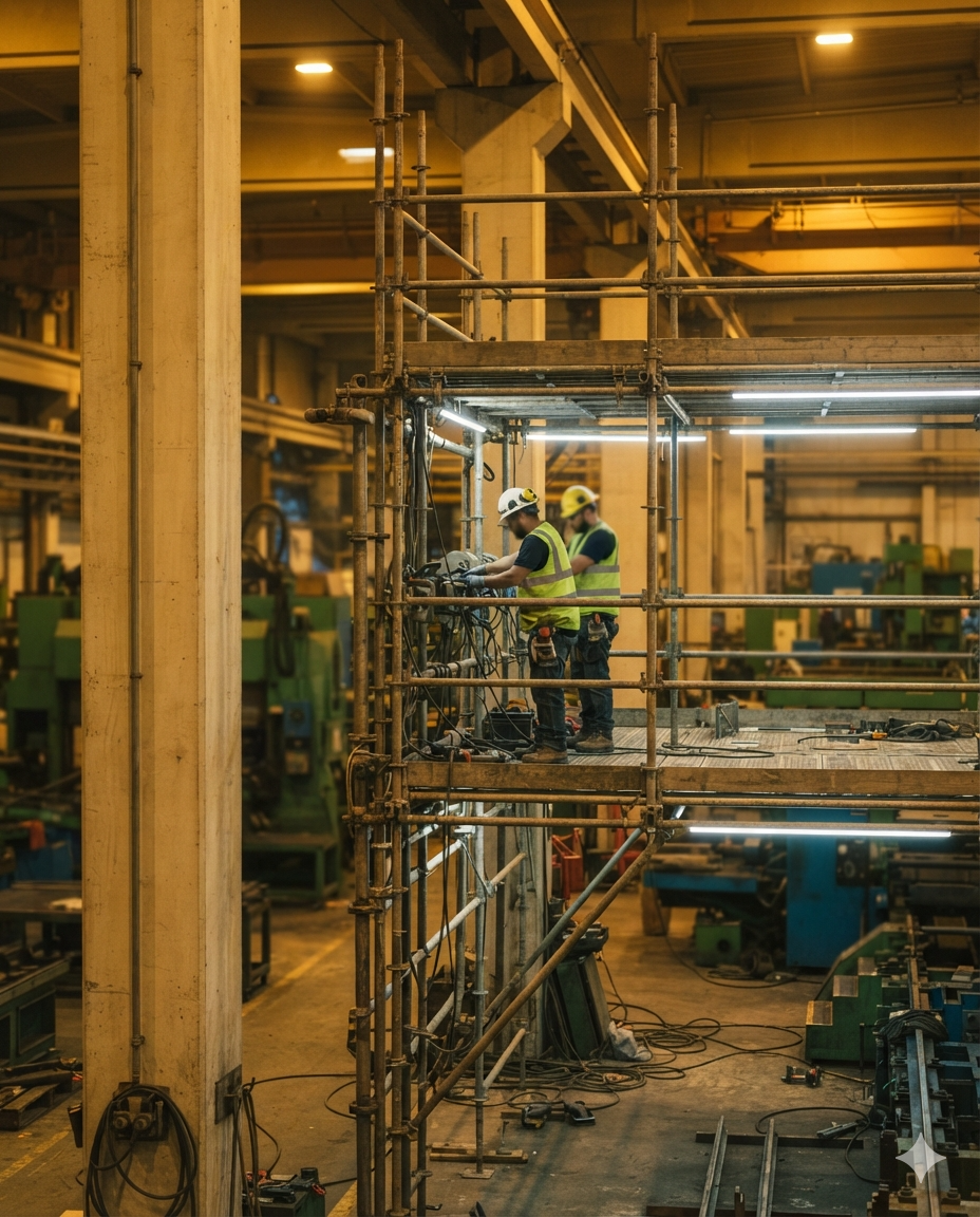 Fabrika endüstriyel tesis
